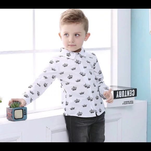 Crown Pattern Shirt - Picture 5 of 6